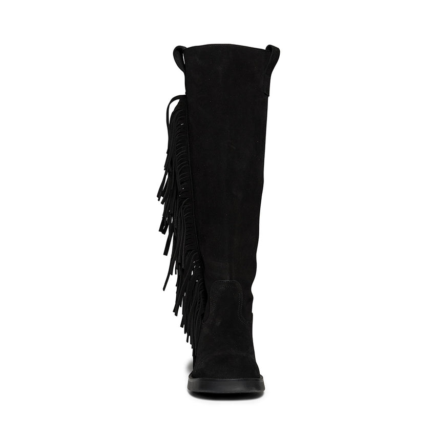 Banner-F Boot BLACK SUEDE