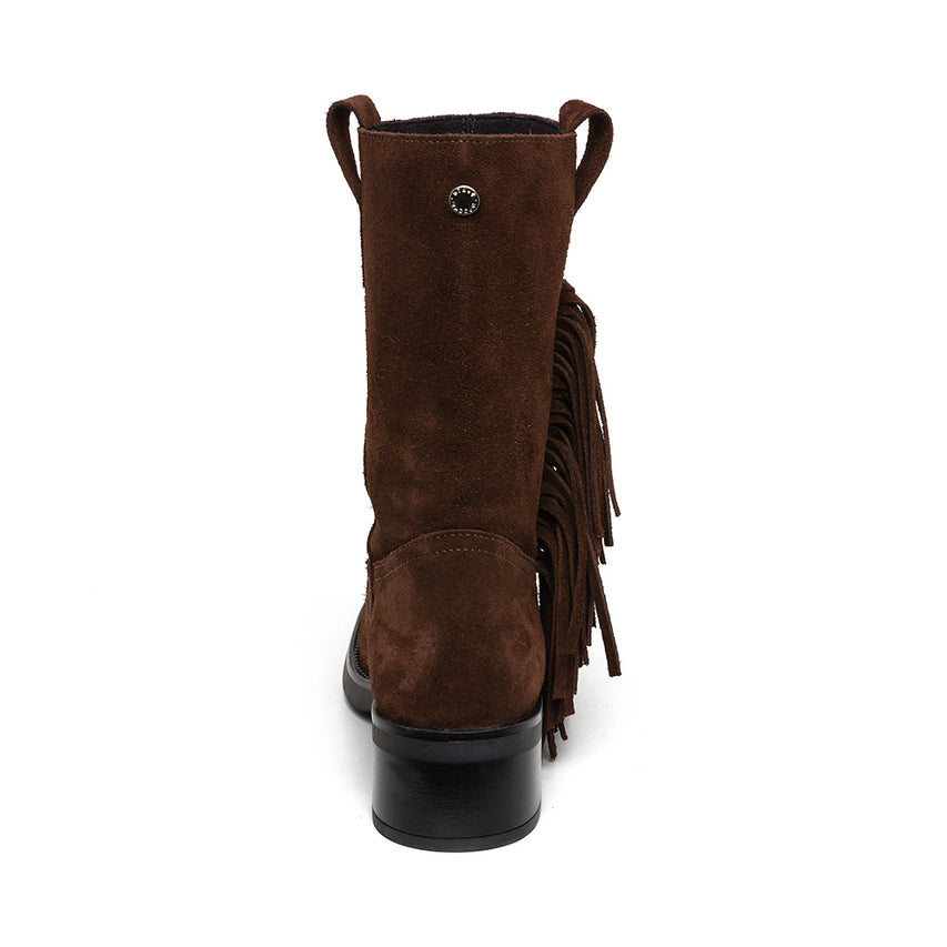 Benedict-F Boot BROWN SUEDE