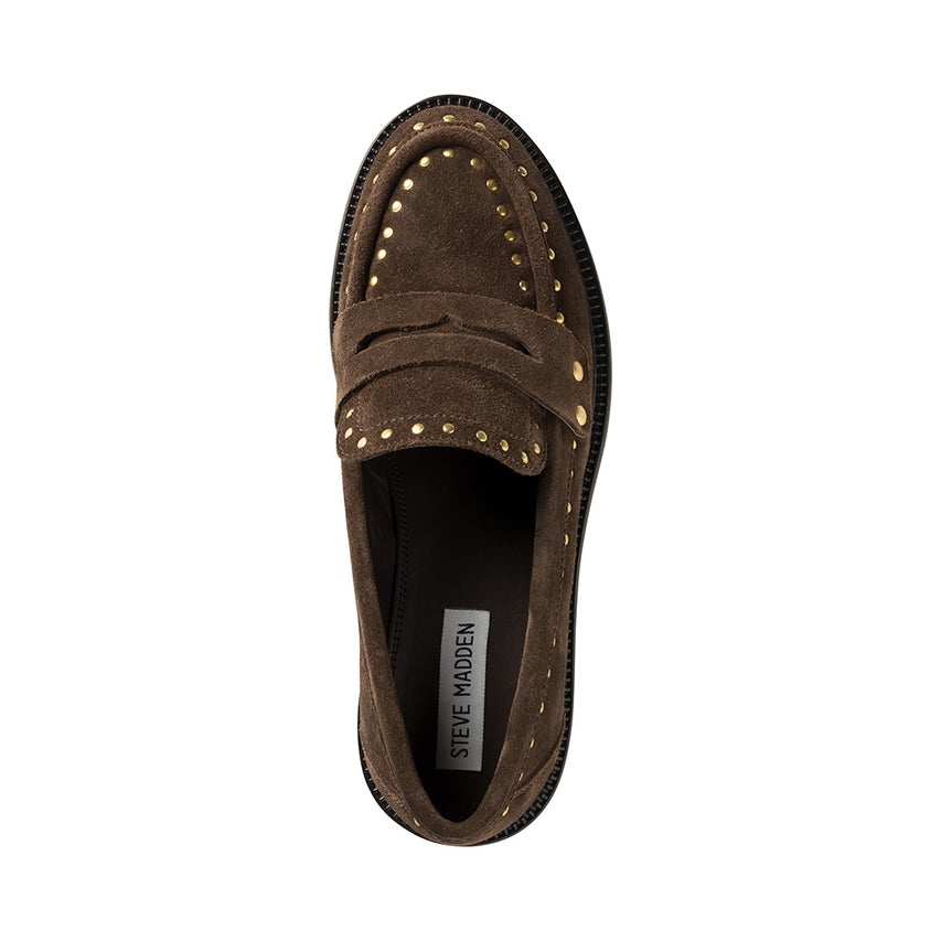 Harloe Flat Shoe BRN/GLD
