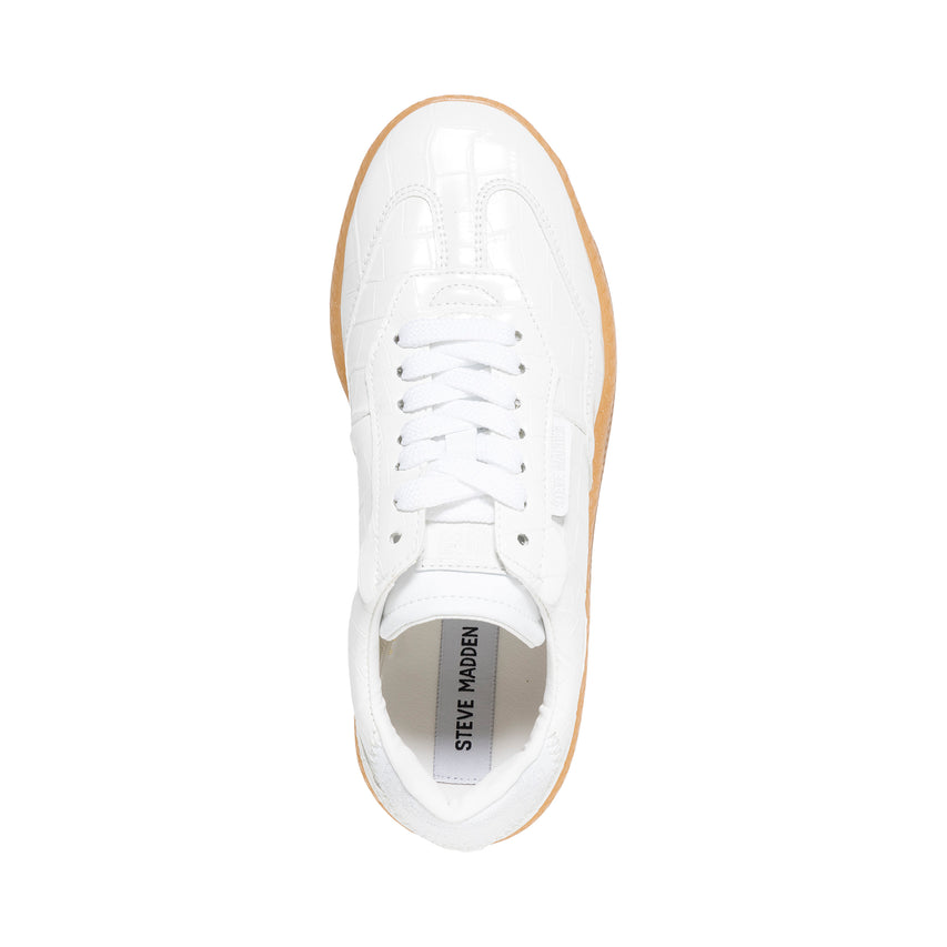 Euphoria Sneaker WHITE CROCO