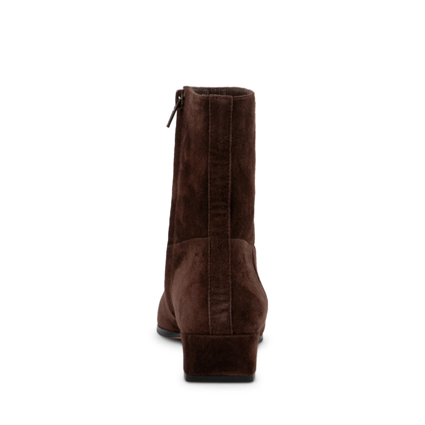 Dusty Bootie CHOCOLATE BROWN SUEDE