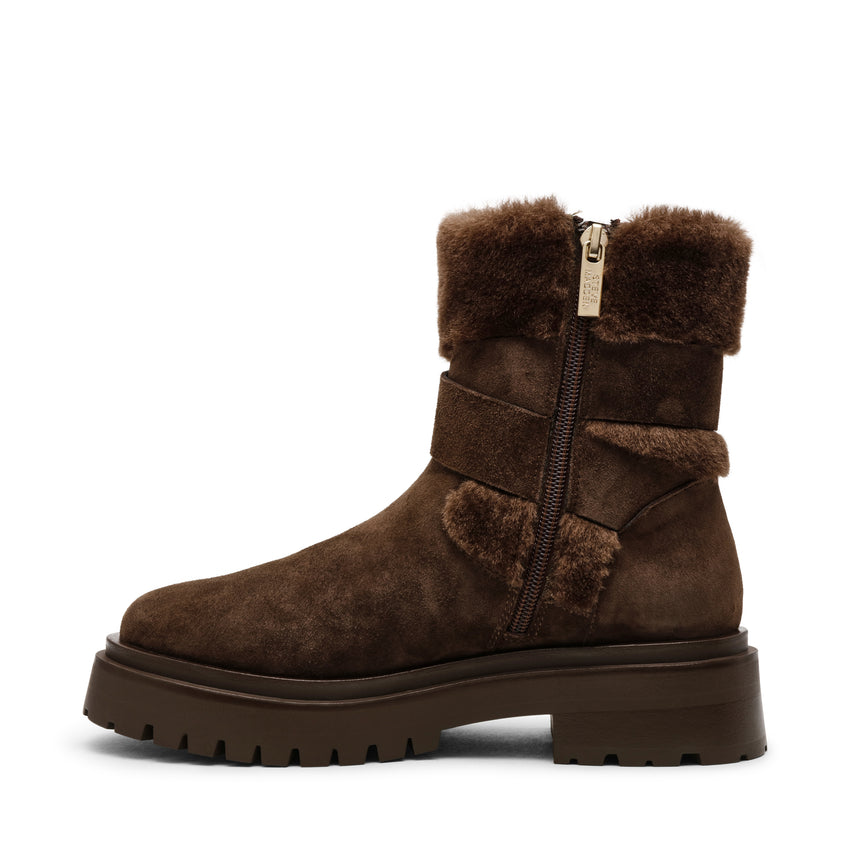 Lodge Bootie BROWN SUEDE