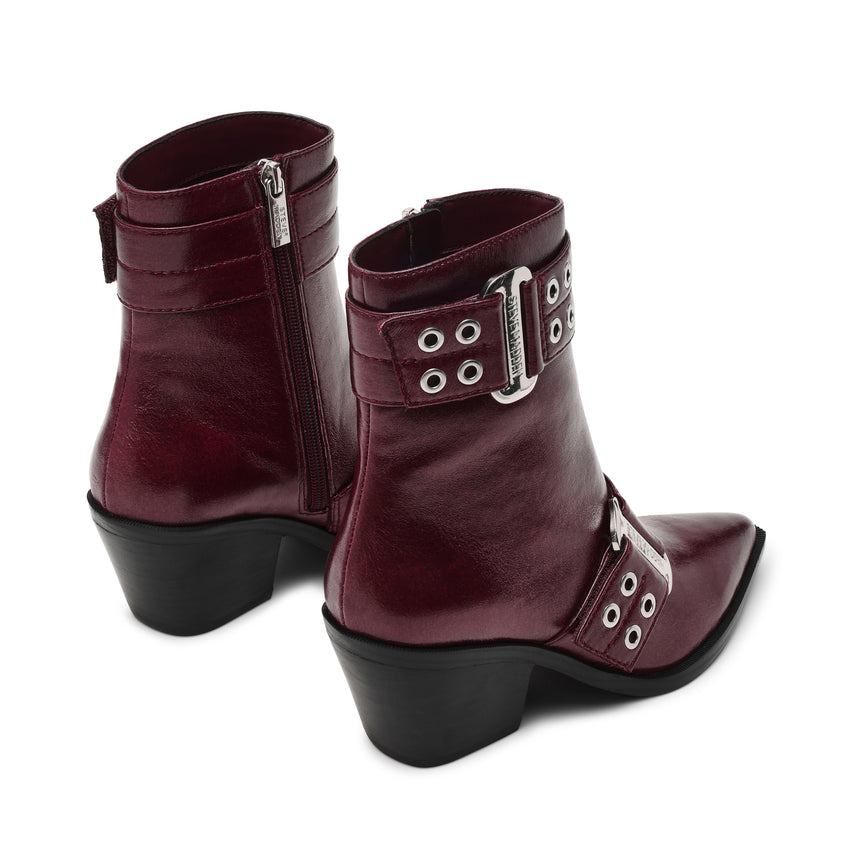 Splurge Bootie DK CHERRY CRINKLE