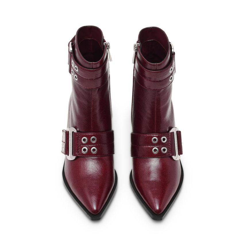 Splurge Bootie DK CHERRY CRINKLE