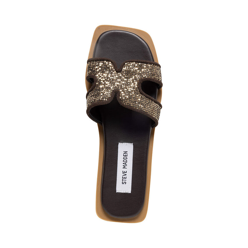 Sofia Slide GOLD GLITTER - view 5