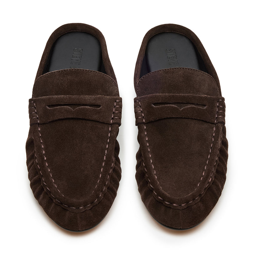 Rafe Mule CHOCOLATE BROWN SUEDE - view 3