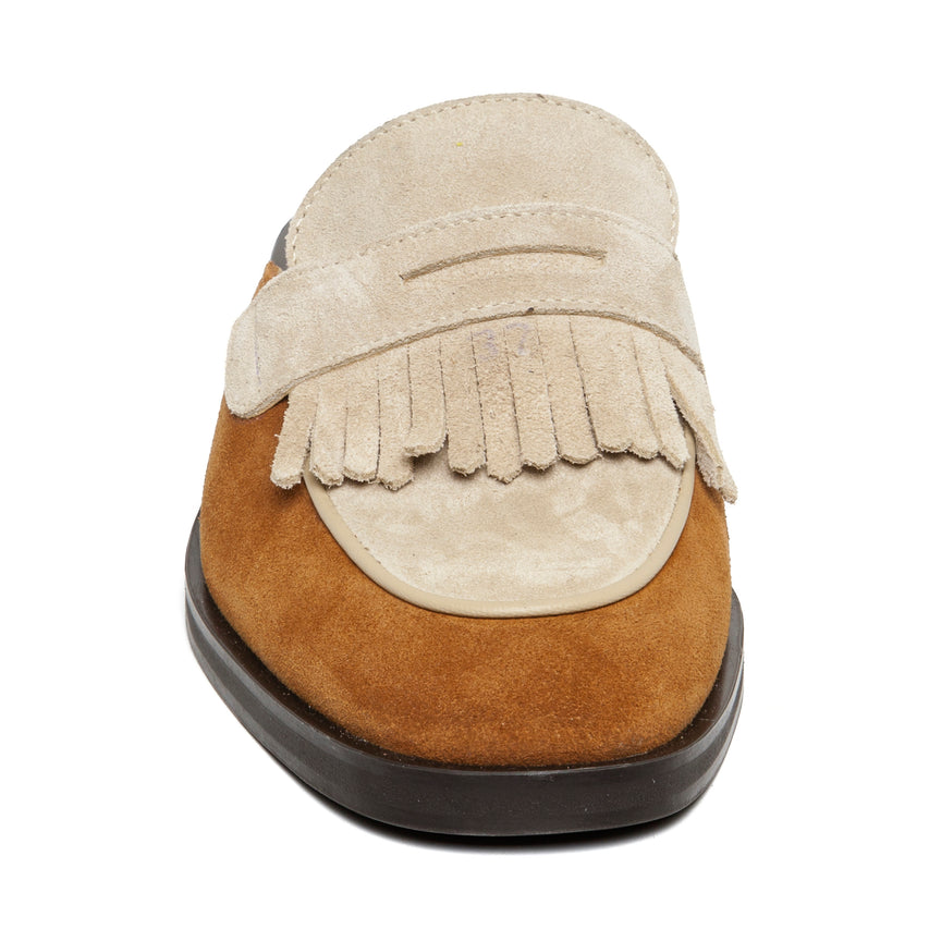 Nanette Flat Shoe TAN MULTI