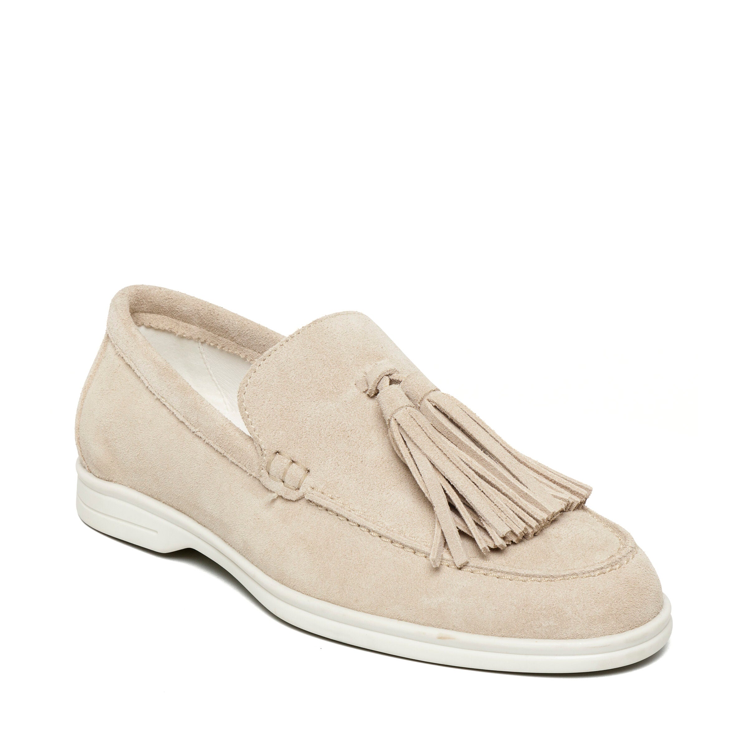 Ojane Flat Shoe BEIGE SUEDE - view 2