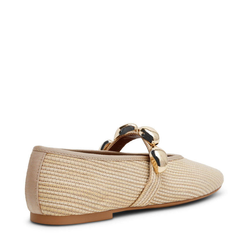 Poppin Flat Shoe NAT RAFFIA - view 5
