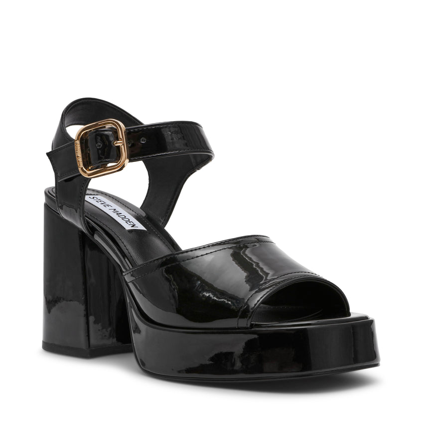 Soho Sandal BLK PATENT - view 2