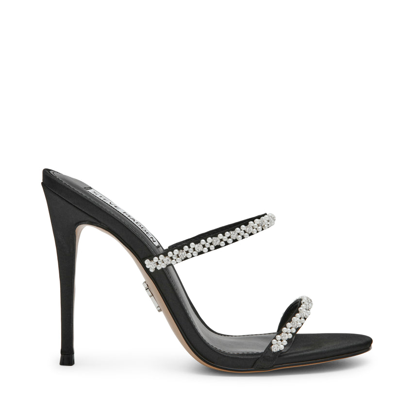 Bethani Sandal BLK SATIN