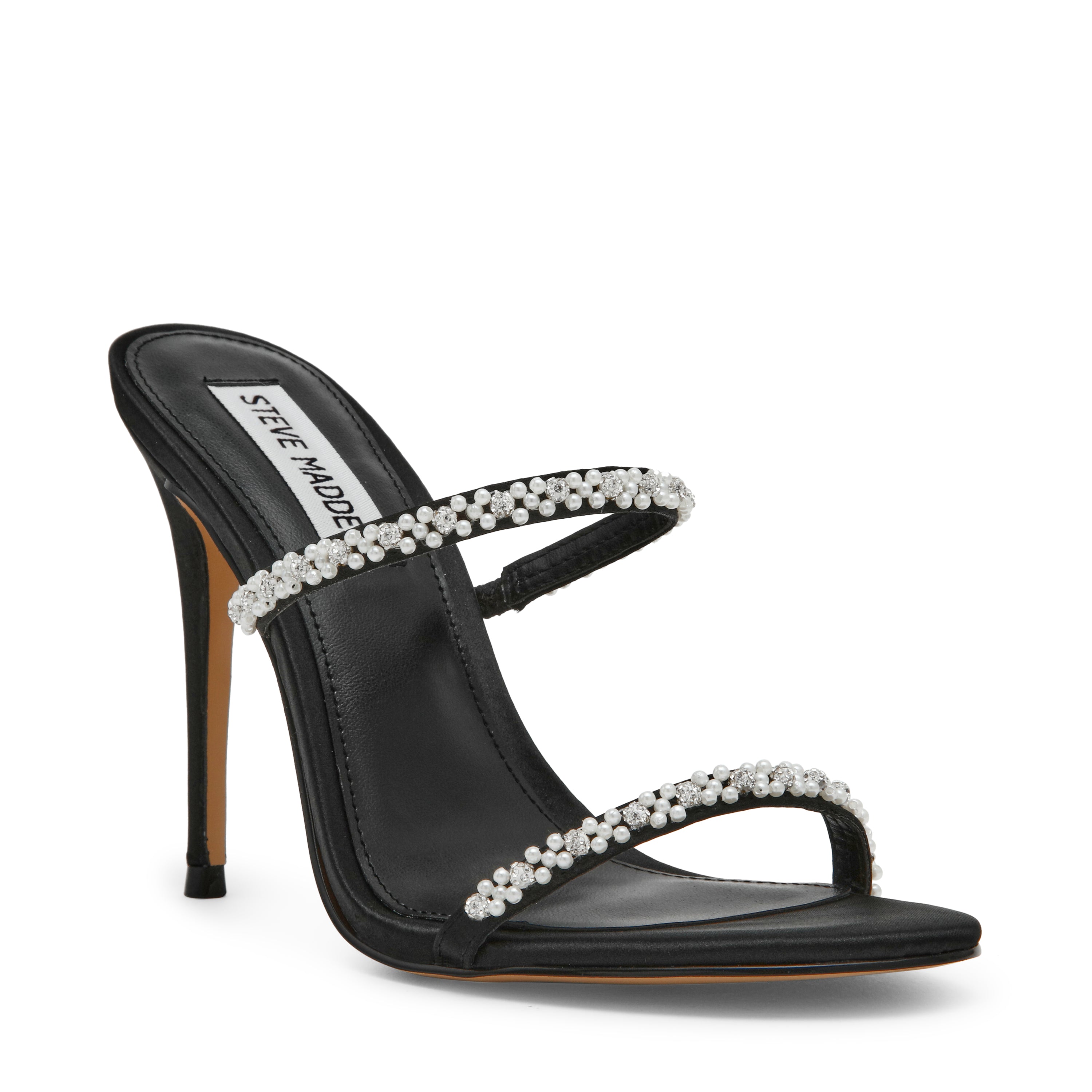 Bethani Sandal BLK SATIN - view 2