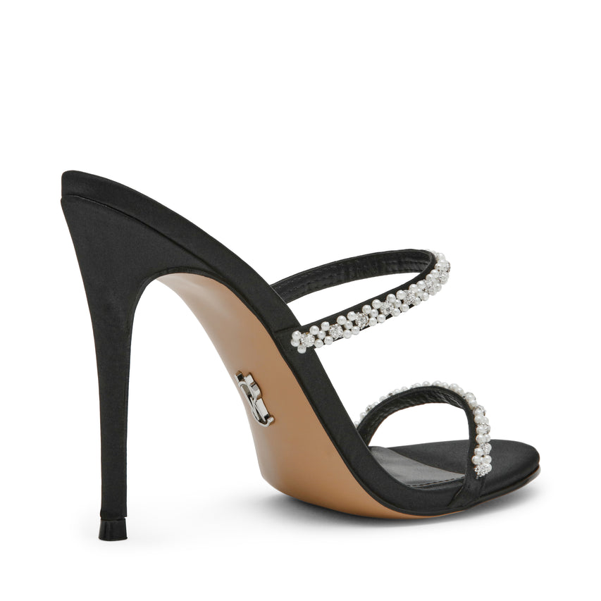 Bethani Sandal BLK SATIN - view 4