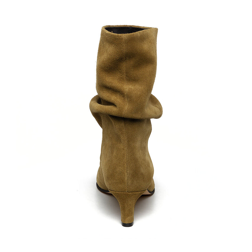 Vexa Bootie KHAKI OLV SUEDE - view 4