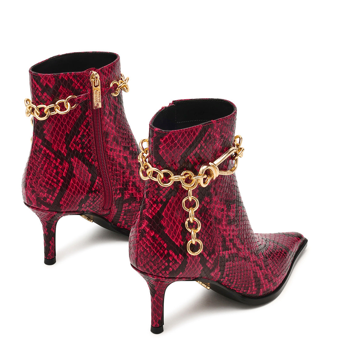 Link In Bootie RED SNAKE - view 3