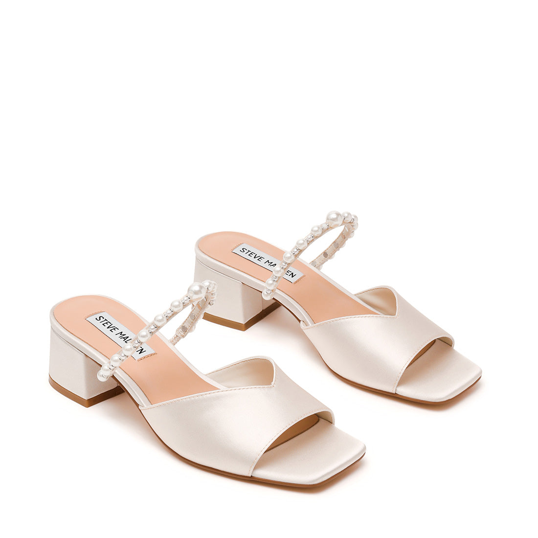 Galilea Mule IVORY SATIN - view 2