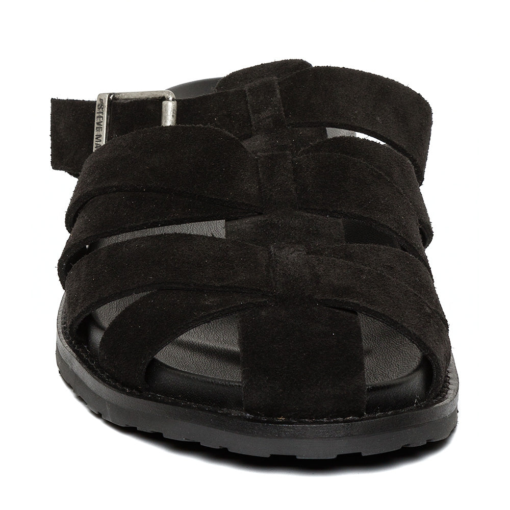 Marlon Sandal BLACK SUEDE - view 3
