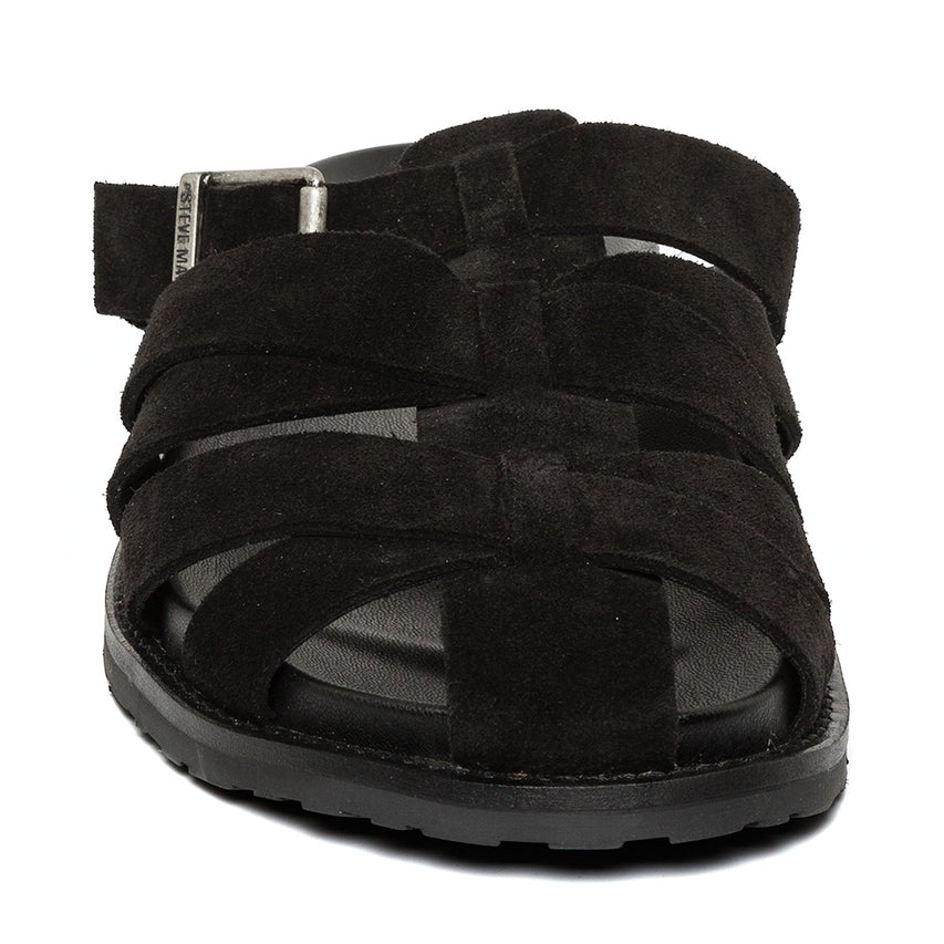 Marlon Sandal BLACK SUEDE - view 3