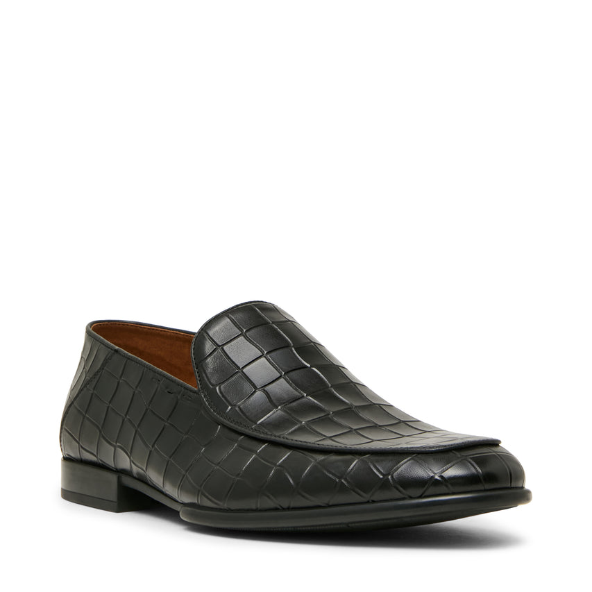Sutton-C Flat Shoe BLACK LEATHER - view 2