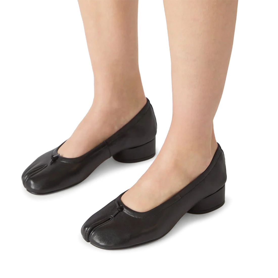 Cyra Flat Shoe BLACK LEATHER - view 6