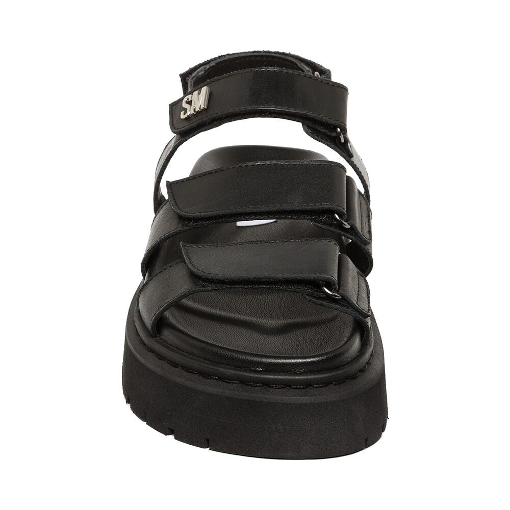 Glorias Sandal BLACK LEATHER - view 3