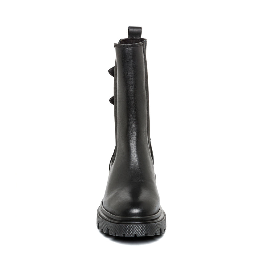 Ramy Bootie BLACK LEATHER