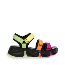 Steve Madden Chakra Sandal NEON MULTI Sandals All Products