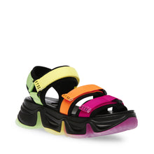 Steve Madden Chakra Sandal NEON MULTI Sandals All Products