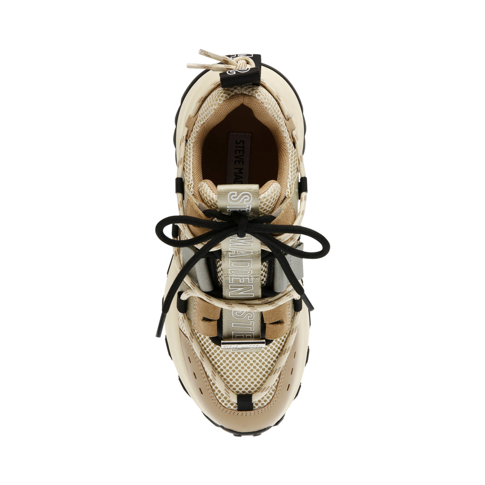 Steve Madden Tazmania Sneaker KHAKI/BLACK Sneakers 90's Nostalgia