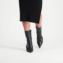 Steve Madden Banter Bootie BLACK LEATHER Ankle boots All Products