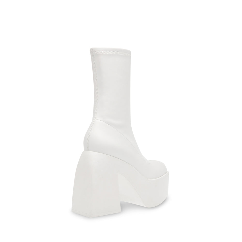 Steve Madden Tekno Bootie WHITE Ankle boots 90's Nostalgia