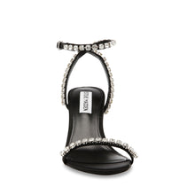 Steve Madden Jazzy Belle Sandal BLACK SATIN Sandals All Products
