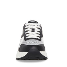 Steve Madden Logan Sneaker BLACK/WHTE Sneakers 90's Nostalgia