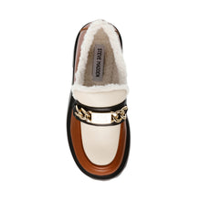 Steve Madden Motoride Loafer COGNAC LEATHER Flat shoes 90's Nostalgia