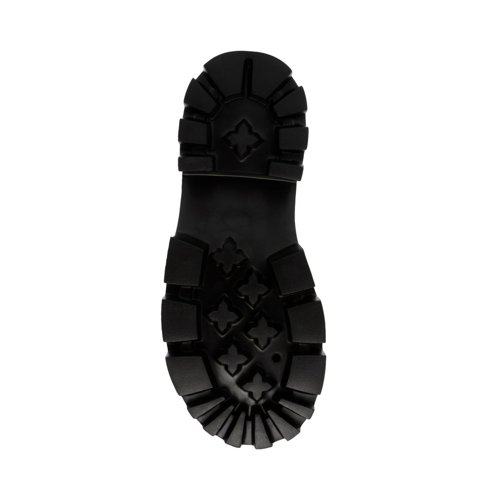 Steve Madden Madlove-SM Loafer BLACK CROCO Sandals 90's Nostalgia