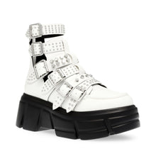 Steve Madden Takecharge Bootie WHITE Ankle boots 90's Nostalgia