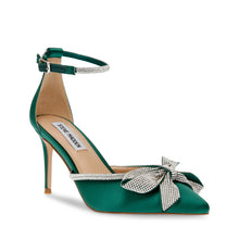 Steve Madden Lumiere Sandal EMERALD SATIN Sandals All Products