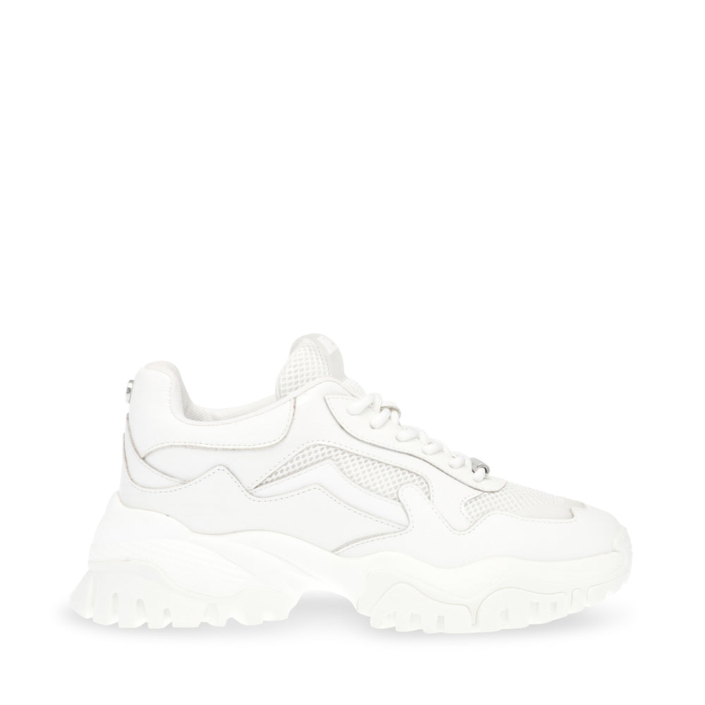 Steve Madden Tailgate Sneaker WHITE Sneakers 90's Nostalgia