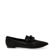 Steve Madden Famed-P Loafer BLACK CRYSTAL Flat shoes All Products