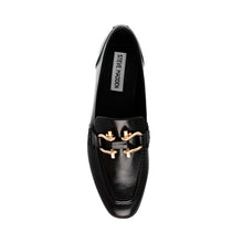 Steve Madden Candidly Loafer BLACK LEATHER Flat shoes All Products