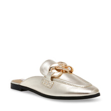Steve Madden Cally Mule GOLD LEATHER Flat shoes All Products