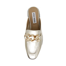 Steve Madden Cally Mule GOLD LEATHER Flat shoes All Products