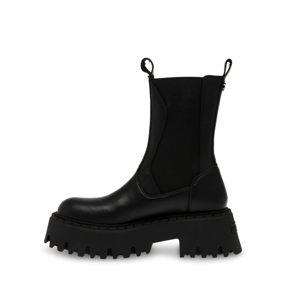 Steve Madden Obtain Bootie BLK ACTION LEATHER Ankle boots All Products
