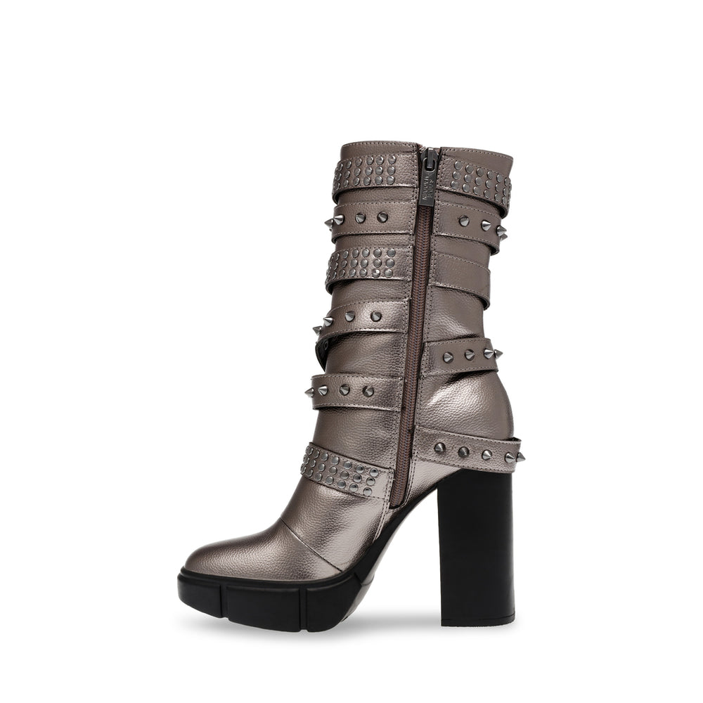 Steve Madden Razor Sharp Bootie PEWTER Ankle boots All Products