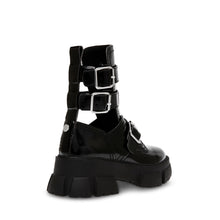 Steve Madden Tiedup Bootie BLACK Ankle boots All Out 90's