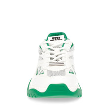 Steve Madden Aventura Sneaker WHITE/GREEN Sneakers 90's Nostalgia