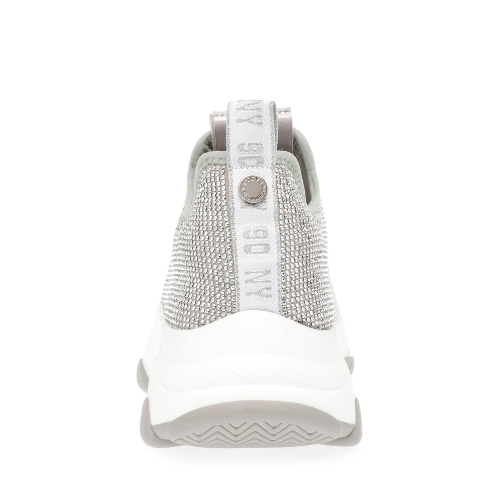 Steve Madden Mythical Sneaker SILVER Sneakers 90's Nostalgia