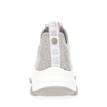 Steve Madden Mythical Sneaker SILVER Sneakers 90's Nostalgia