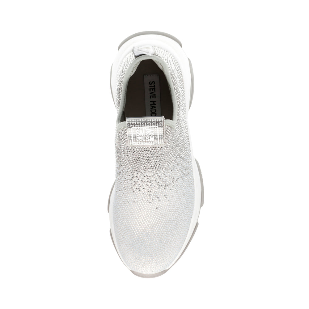 Steve Madden Mythical Sneaker SILVER Sneakers 90's Nostalgia