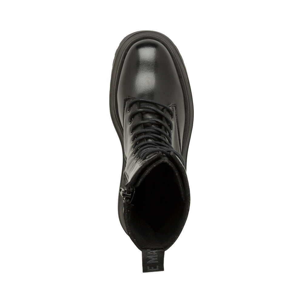 Steve Madden Polar Bootie BLK ACTION LEATHER Ankle boots 90's Nostalgia